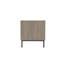Table basse élégante avec 4 portes coulissantes Veener