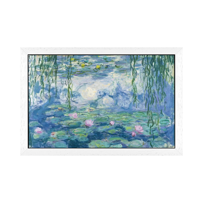 Print on Canvas, 66.04 cm H x 101.6 cm W x 4.445 cm D, White Floater Framed