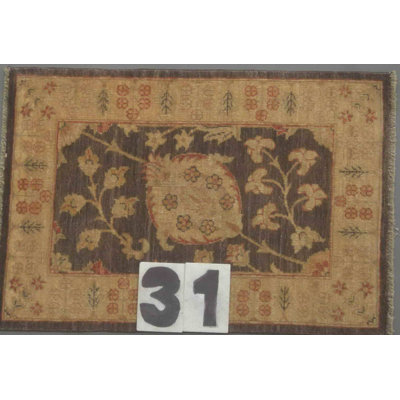 Cal One-of-a-Kind 2' X 2'10" Hand Knotted Area Rug