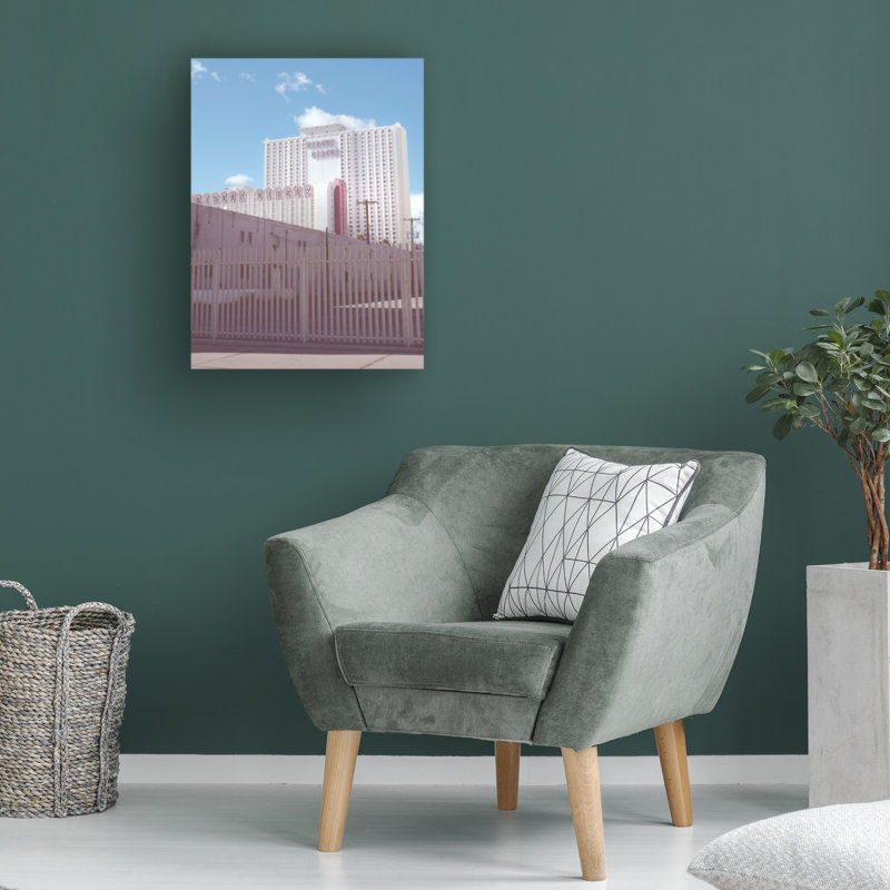 Art sur toile «bolologuf studio III Las Vegas Architecture», H 19 po x l 14 po