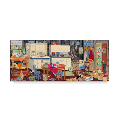 " Goat Ladys Kitchen " Acrylic Print