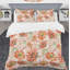 Ensemble de housse de couette rétro à style mid-century floral botanique-40702287