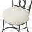 Azalea Park Ornate Iron Bronze Vanity Stool