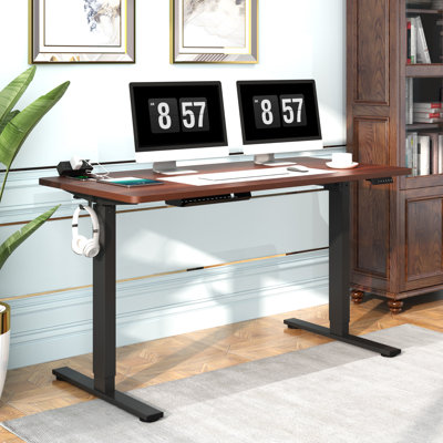 Bureau debout ajustable, bureau entier