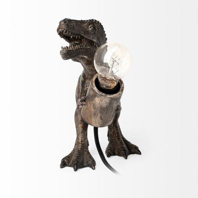 Lampe de table noire 10,62 po