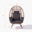 Fauteuil en osier en osier, surdimensionné pour l'intérieur et l'extérieur-51943005