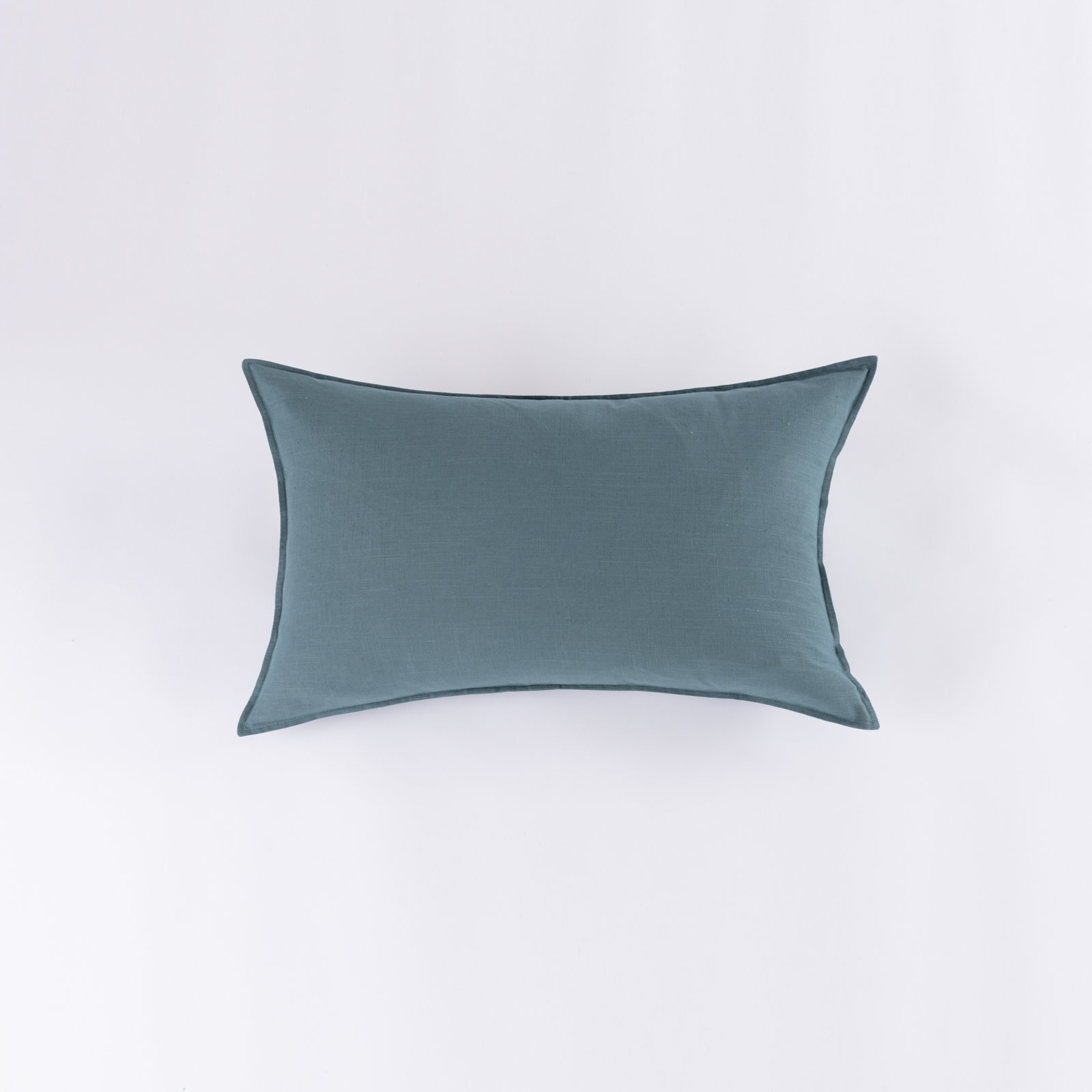 Armo Cotton Pillow Sham, Petrol Blue, King