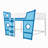 Lessing Full Loft Bed with Built-In Stairs