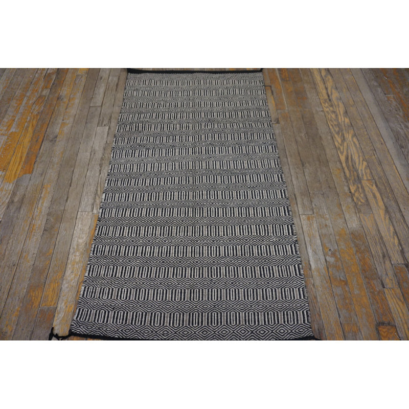 Tapis antique gris Navajo