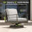 Mariene Swivel Aluminum Outdoor Lounge Chair-101181392-101181393