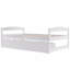 Lit plateforme simple avec deux tiroirs