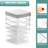 Sorbus 8 Pack Medium Clear Toy Storage Containers with Lids and Handles