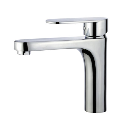 Avian Single-Hole Bathroom Faucet with Drain Assembly