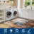 Washable Rug Modern Abstract Rug Non Slip Foldable Indoor Carpet for Living Room Bedroom Playroom Nursery-69463559-69463611