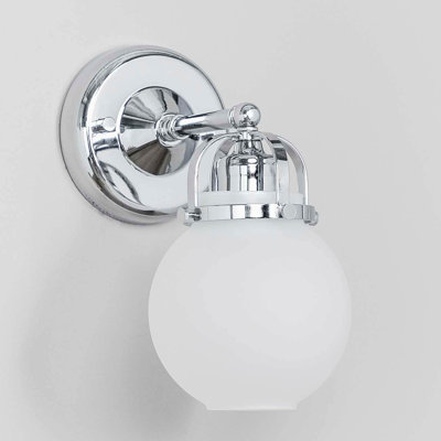 Njall Steel Armed Sconce