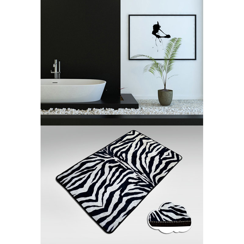 Antibacterial Bathmat, 100% Polyester, 31.5 x 39.4 inches | Non-Slip Underside, 0.4 in Pile Height, 700 g/m² | Machine Washable at 86°F, Easy Care, Perfect for Bathroom Safety & Comfort, Soft & Durable Design