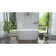 Enigma 47 in. L x 27-1/2 in. W x 22-7/8 in. H Freestanding Acrylic Bathtub