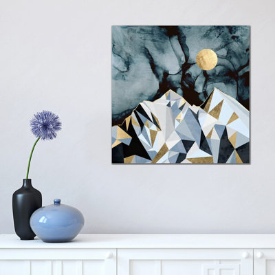 Midnight Peaks - Graphic Art Print