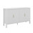 Modern Stripe Door Storage Cabinet,4-Door Sideboard With Back-Of-Door Storage Racks & Side Hooks, Adjustable Shelves-439258239