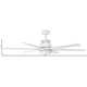 Draftsman 60-in Indoor/Outdoor Smart Ceiling Fan with Integrated LED + Remote