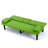 67'' Pillow Arm Sleeper Sofa With Cup Holders-114222267
