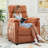 34" Chenille Power Recliner Chair with Side Pockets, Stepless Remote Control, Small Space Electric Recliner, 350 lb Capacity-2064714039