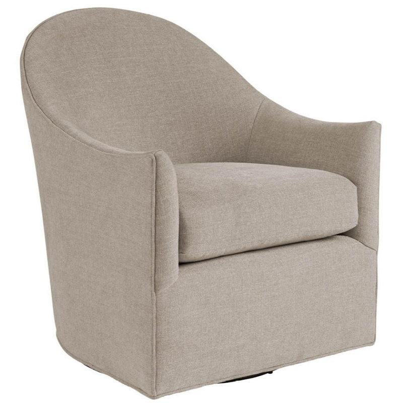 Helmsford Roscoe Swivel Chair, Lingo Oatmeal