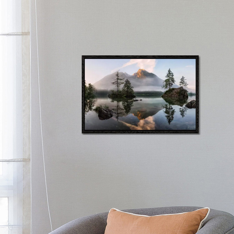 Nature's Awakening by Daniel F. - Print on Canvas, Black Framed, 101.6 cm H x 66.04 cm W