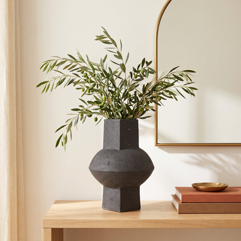 Dahlen Table Vase 1, Black
