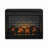 Westhampton Black Electric Fireplace Insert-400096626