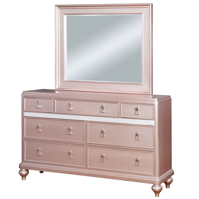 Commode double 7 tiroirs Alisson