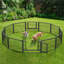 Enclos pour chien robuste en métal-93673124