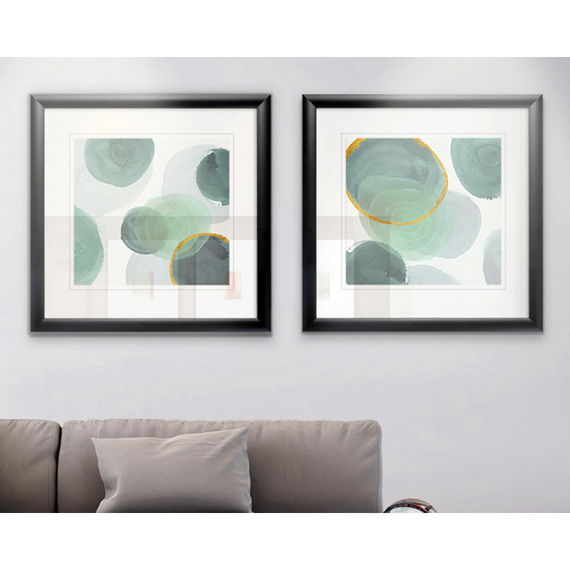 " Ontario " 2 - Pieces, Black Framed