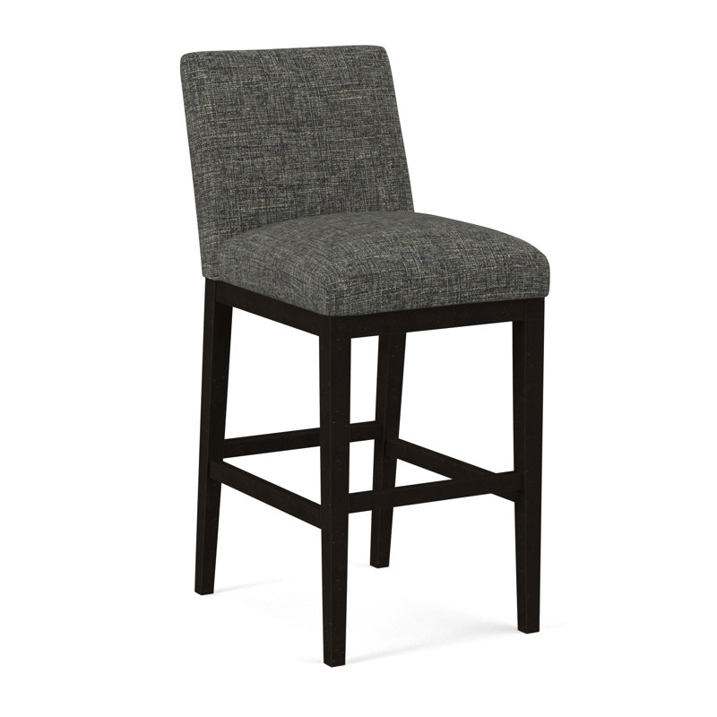 Upholstered Stool, 61536-78, Pecan