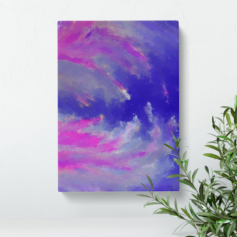 Fifth Dimension Abstract - Wrapped Canvas Painting, 76cm H x 50cm W x 3cm D