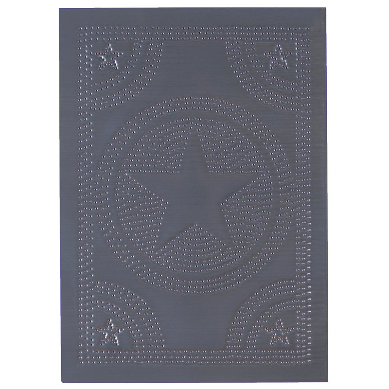 Regular Star Panel, Country Tin