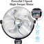 Ventilateur vertical oscillant de qualité industrielle 20 po Optimus