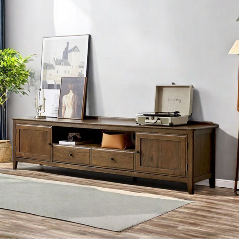 Meuble télé avec rangement de style américain, 70.87