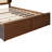 Rattan  Storage Bed with 2 Drawers,Trundle-225409909