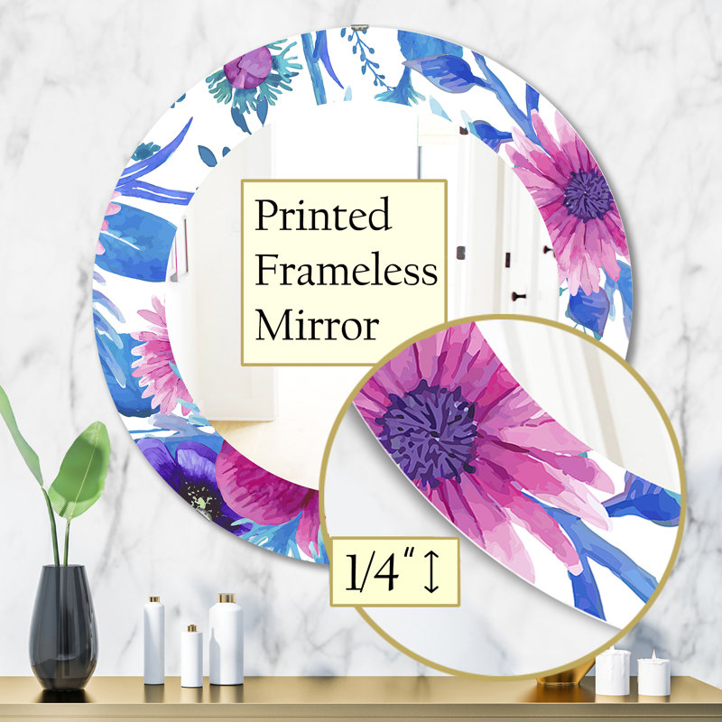 Miroir de salle de bain Bloom, H 31,5 po x l po