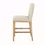 Ensemble de 2 tabourets de comptoir 27 pouces, tissu