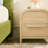 Sitarski Modern Curved 2 Drawer Nightstand-1428579806