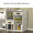 Fabric Storage Bin Set With Clear See-Through Window (Set Of 4)-87709192