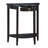 Ansi Console Table, Console Table With Drawers, Black Console Table, Half Moon Console Table
