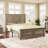 Virginia Wooden Standard Bed with Traditional Tall Headboard-1129052440-1135584936