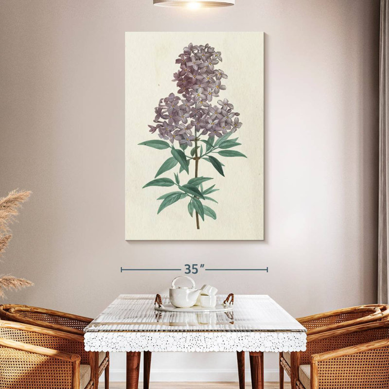 Victorian Garden Flowers III, H 51 po x l 34 po
