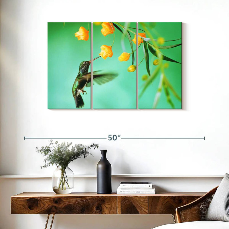 Brampt Thirsty Hummingbird, 24" H x 38" W