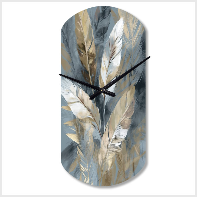 Or et gris Impressions of Bohemian Energy II - Boho Feather, Grand