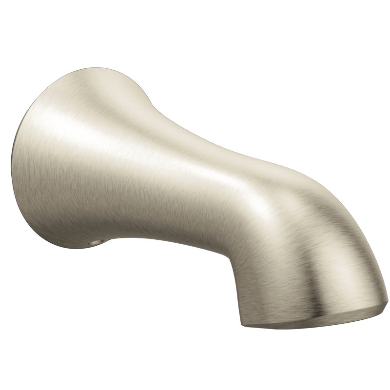 Wynford  Handle Wall Mounted Tub Spout Trim, Brushed Nickel