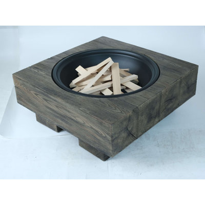 Darius Outdoor Wood-Fueled Fireplace